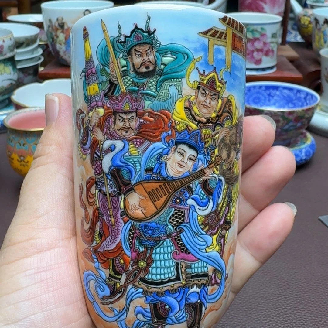 景德镇手工手绘展示