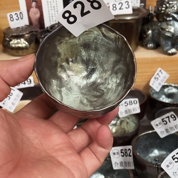 茶杯紫泥柴烧纯手工828