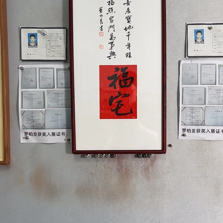 书法罗柏发老师的作品