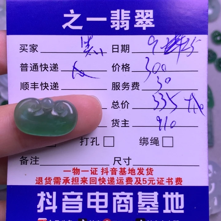 颈饰未镶嵌翡翠黑****串