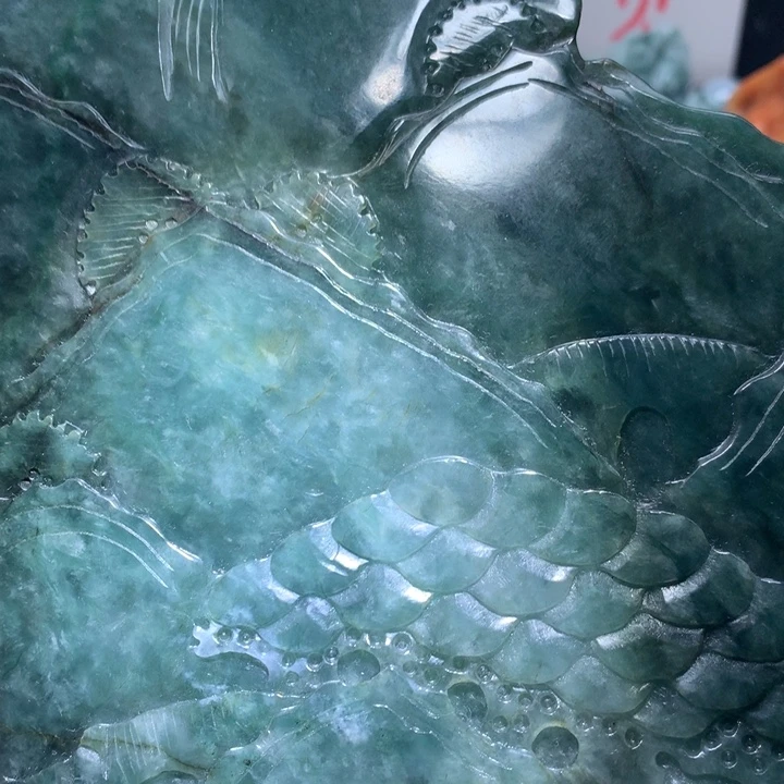 翡翠未镶嵌颈饰保真天然A货翡翠