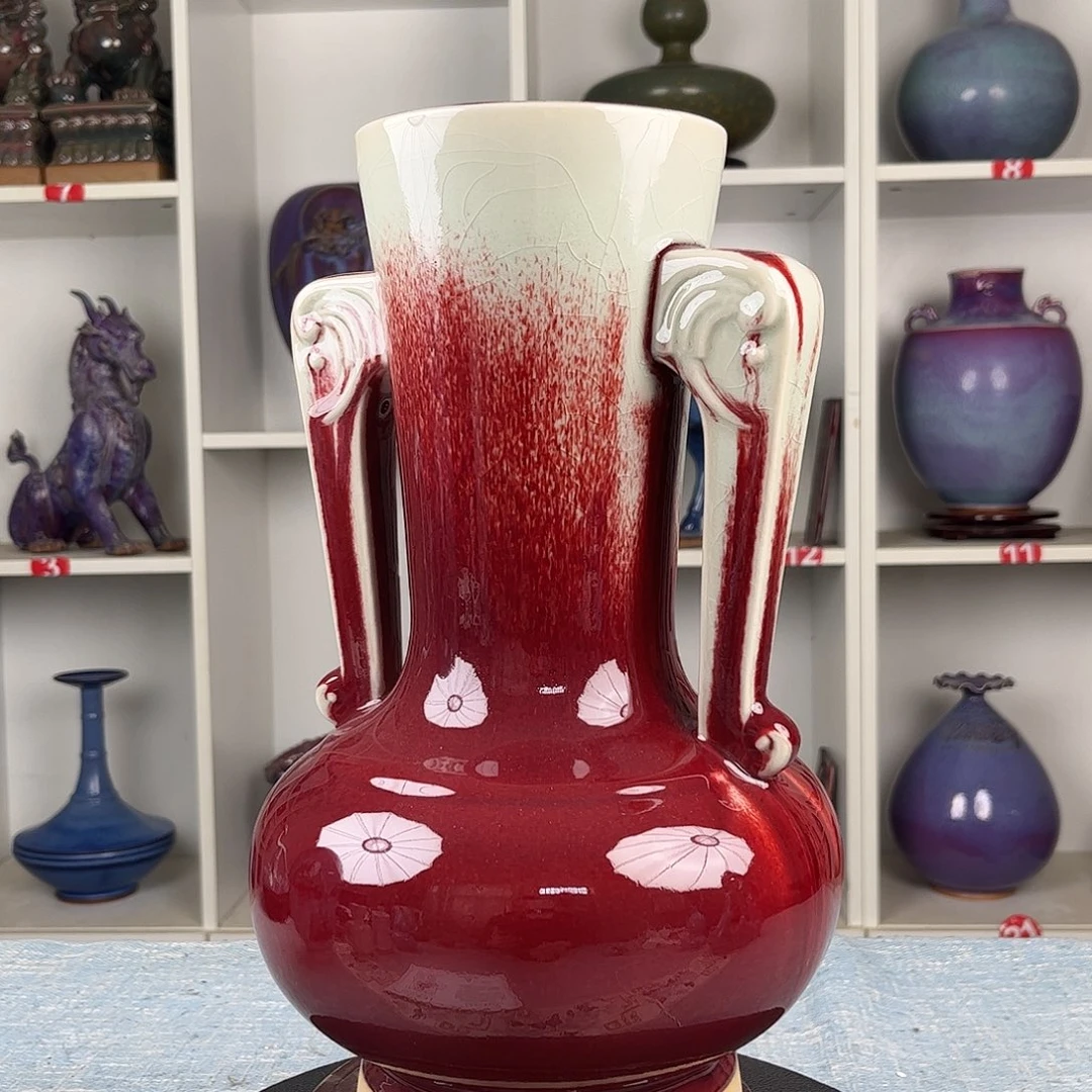 瓷片摆件……吉祥瓶，无礼盒