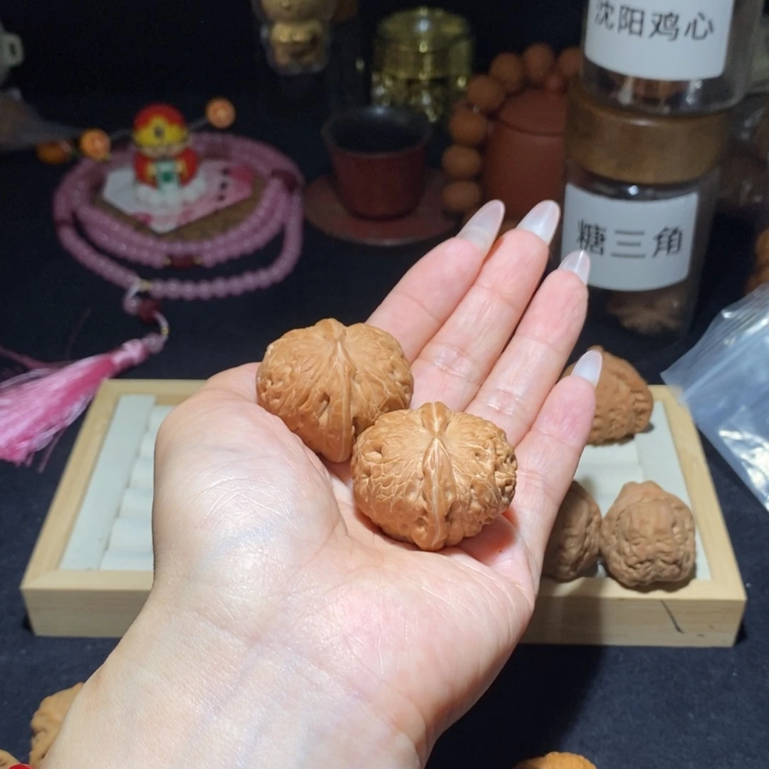 吊坠文玩核桃元宝37