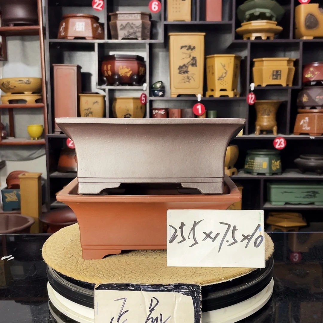 D-盆尚好紫砂花盆