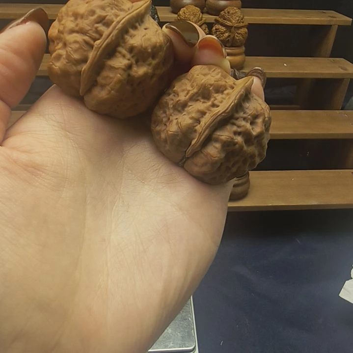 吊坠文玩核桃金佛陀