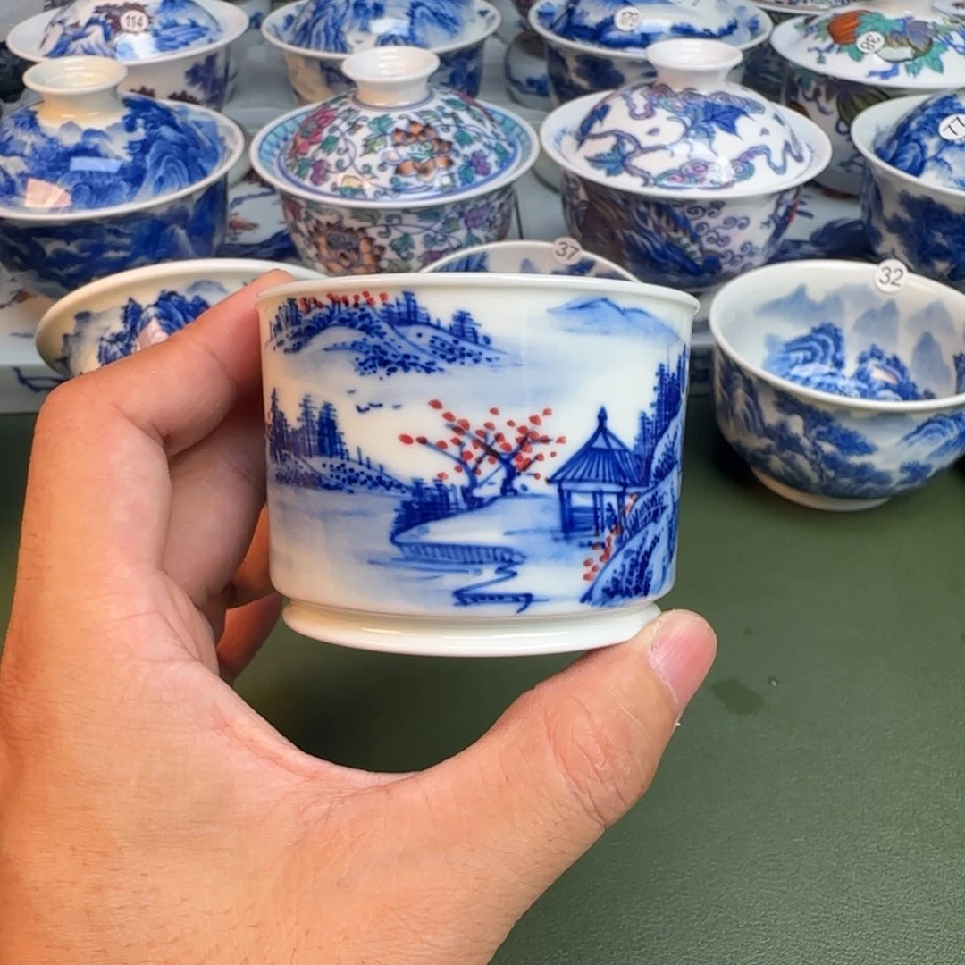 纯手工纯手绘茶具43