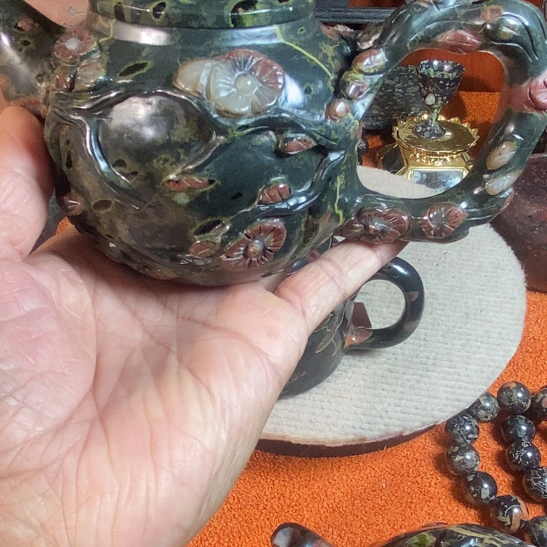 我***真奢上奢茶壶茶杯摆件