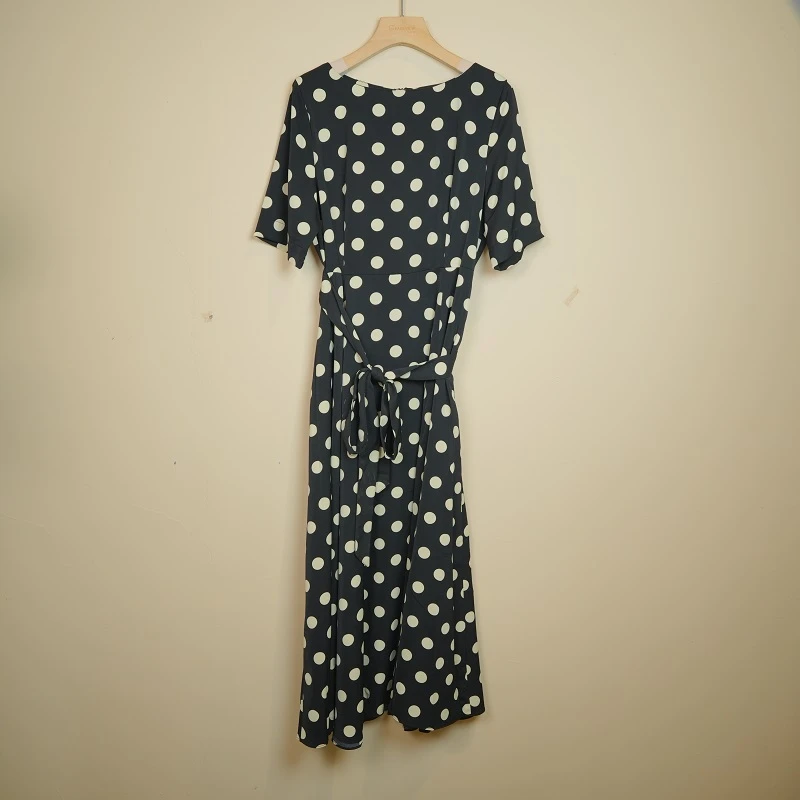 PARKVIEW/百芙川连衣裙气质时尚休闲百搭女士夏季黑色印花BH1038