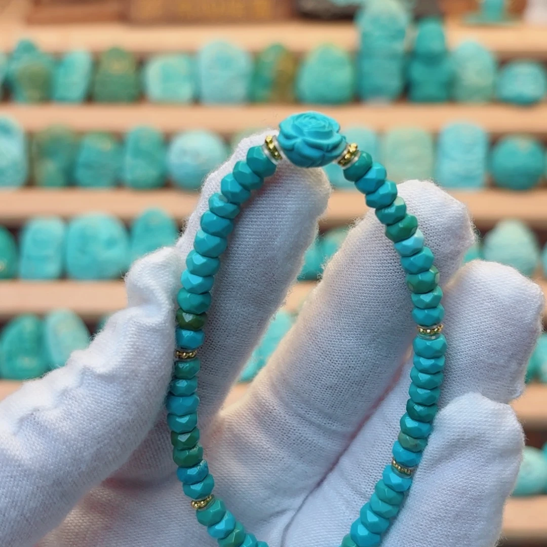 绿松石未镶嵌配饰