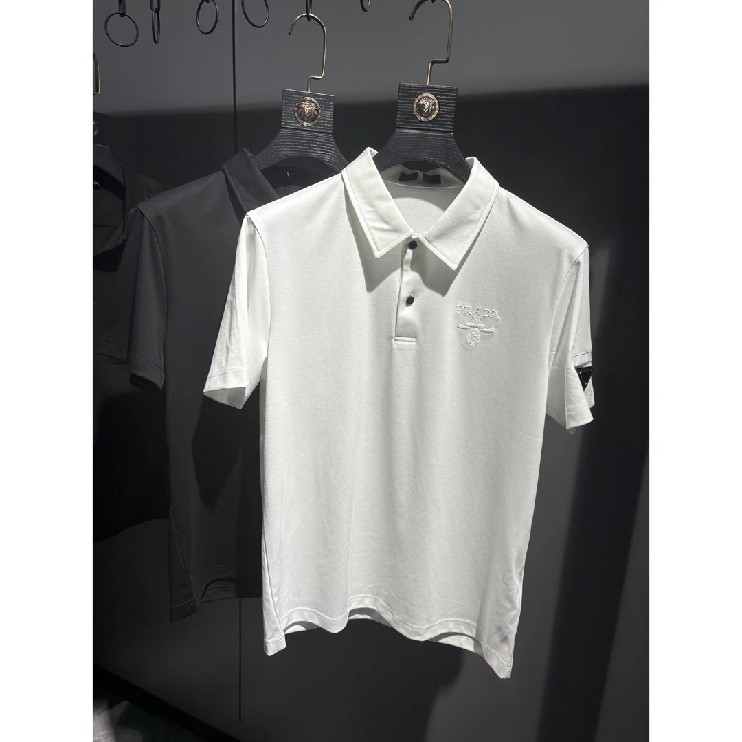 新款 男士尾货 夏款短袖衬衫领polo衫X063