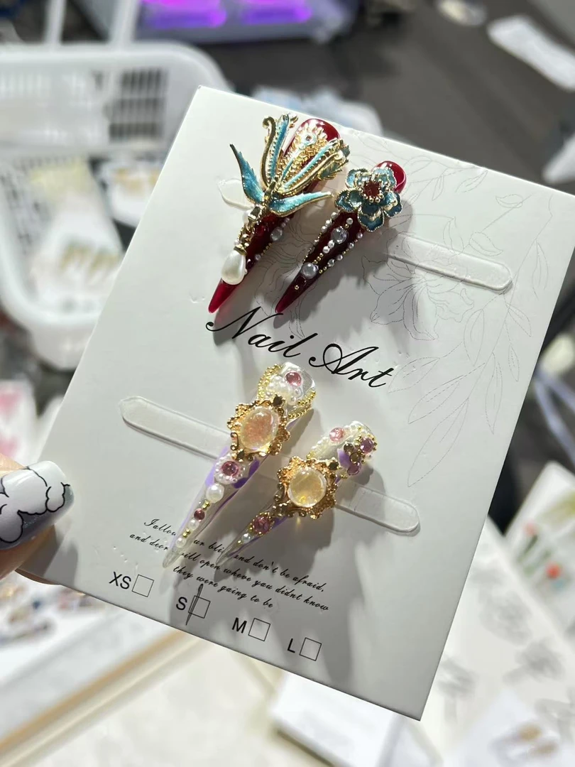 【皇后宜修】甄嬛贵妃甲奢华高端定制显白纯手工高质量穿戴甲