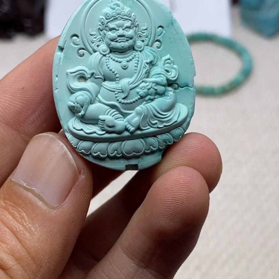 【闪购商品】未镶嵌绿松石348有****浪