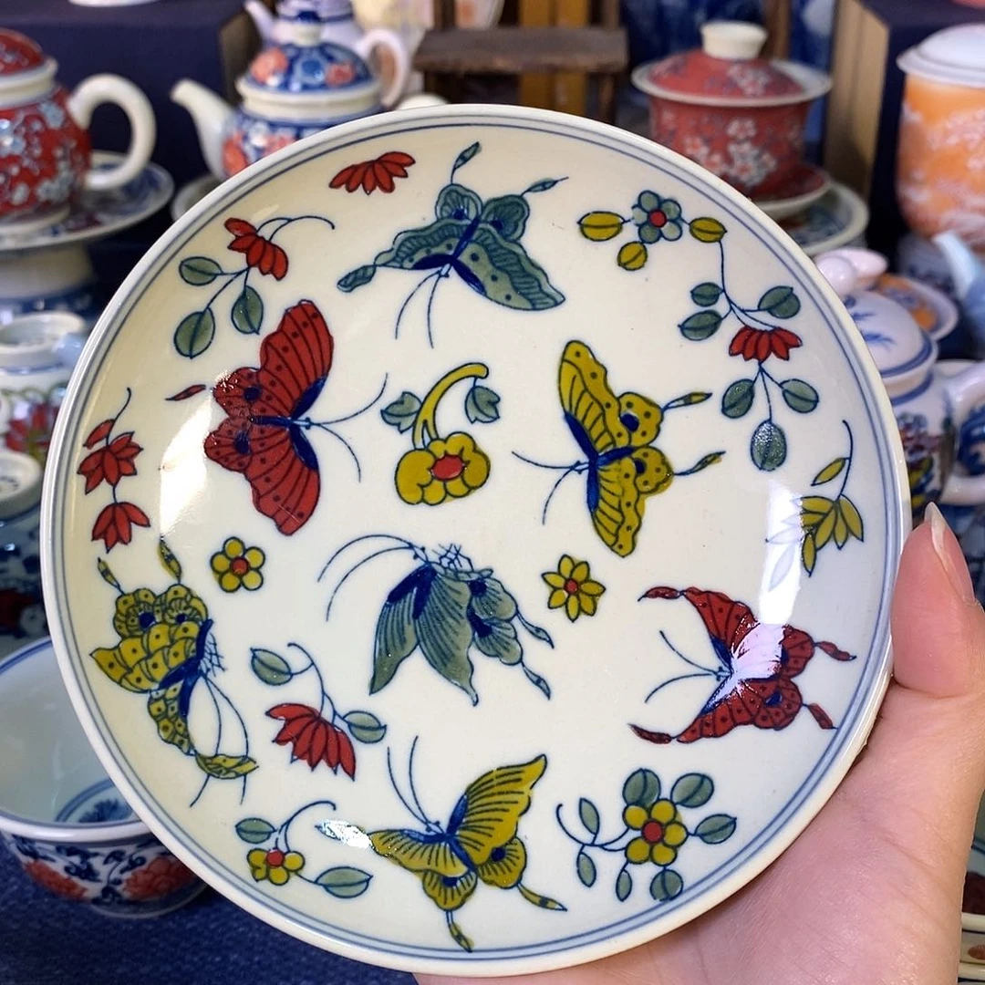 瓷片景德镇陶瓷小碟子