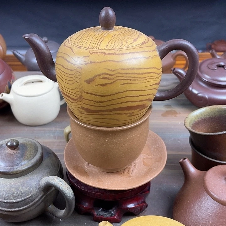 紫砂茶壶处理一把