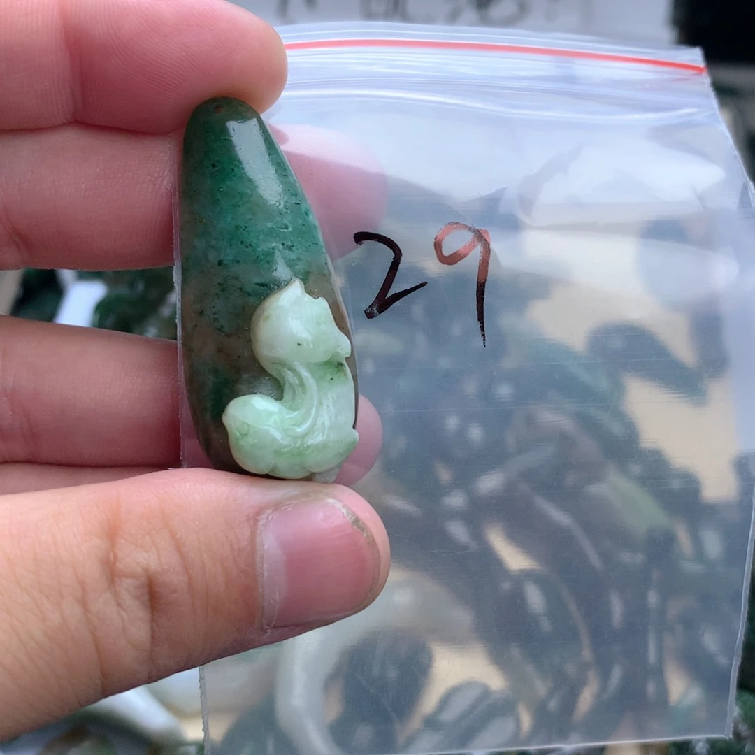 博***望独山玉未镶嵌珠宝半成品