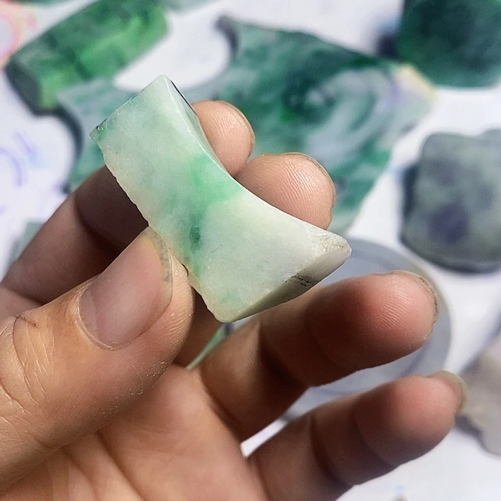 散珠翡翠天然翡翠A货挂件
