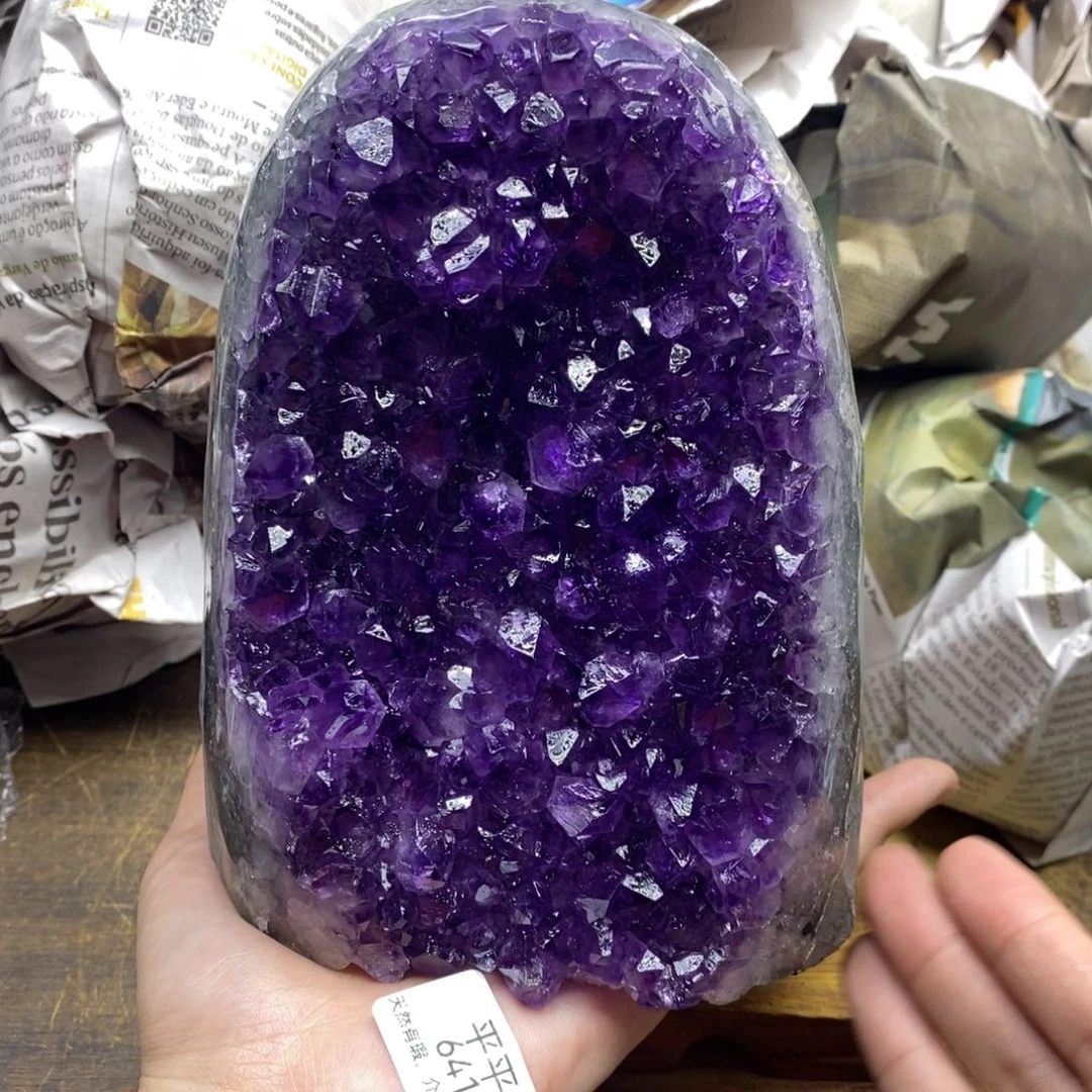 紫晶乌拉圭未镶嵌