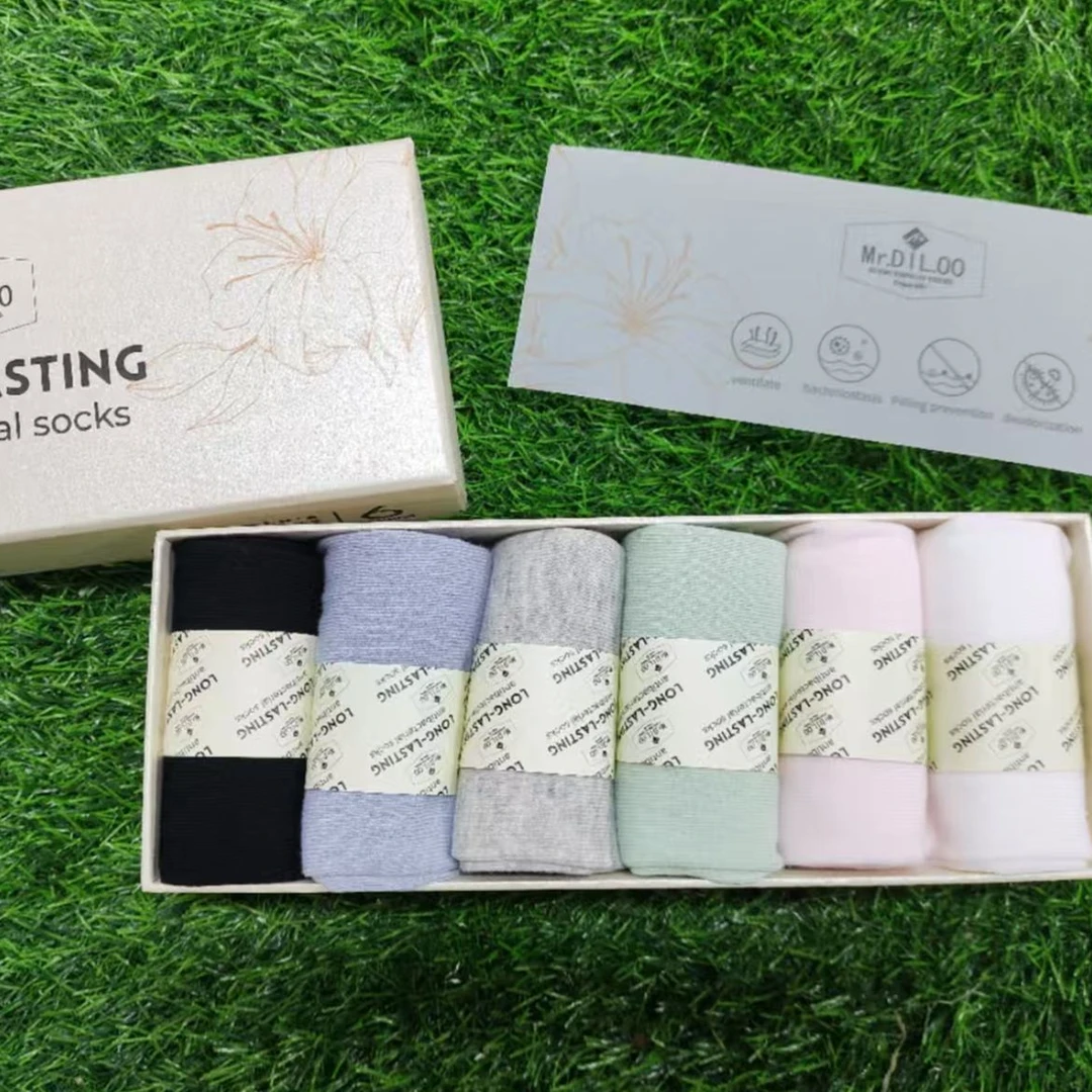 DIL新疆长绒棉女袜