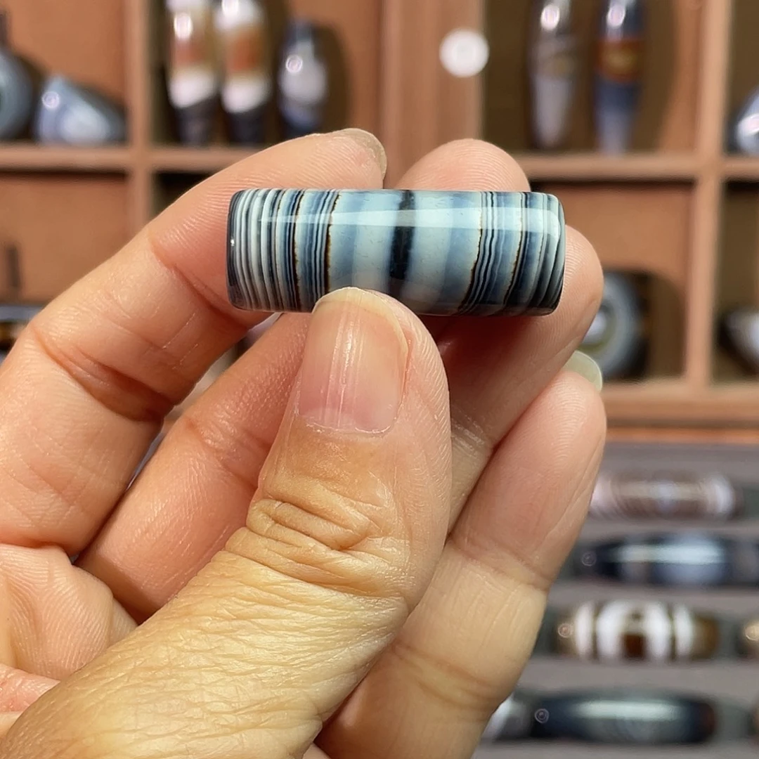 明***渠玛瑙/玉髓合金颈饰