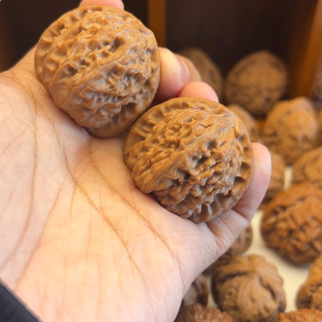 吊坠文玩核桃40 41三角白