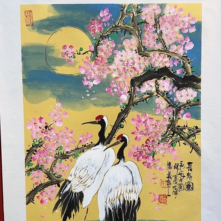 国画王广义老师国画作品
