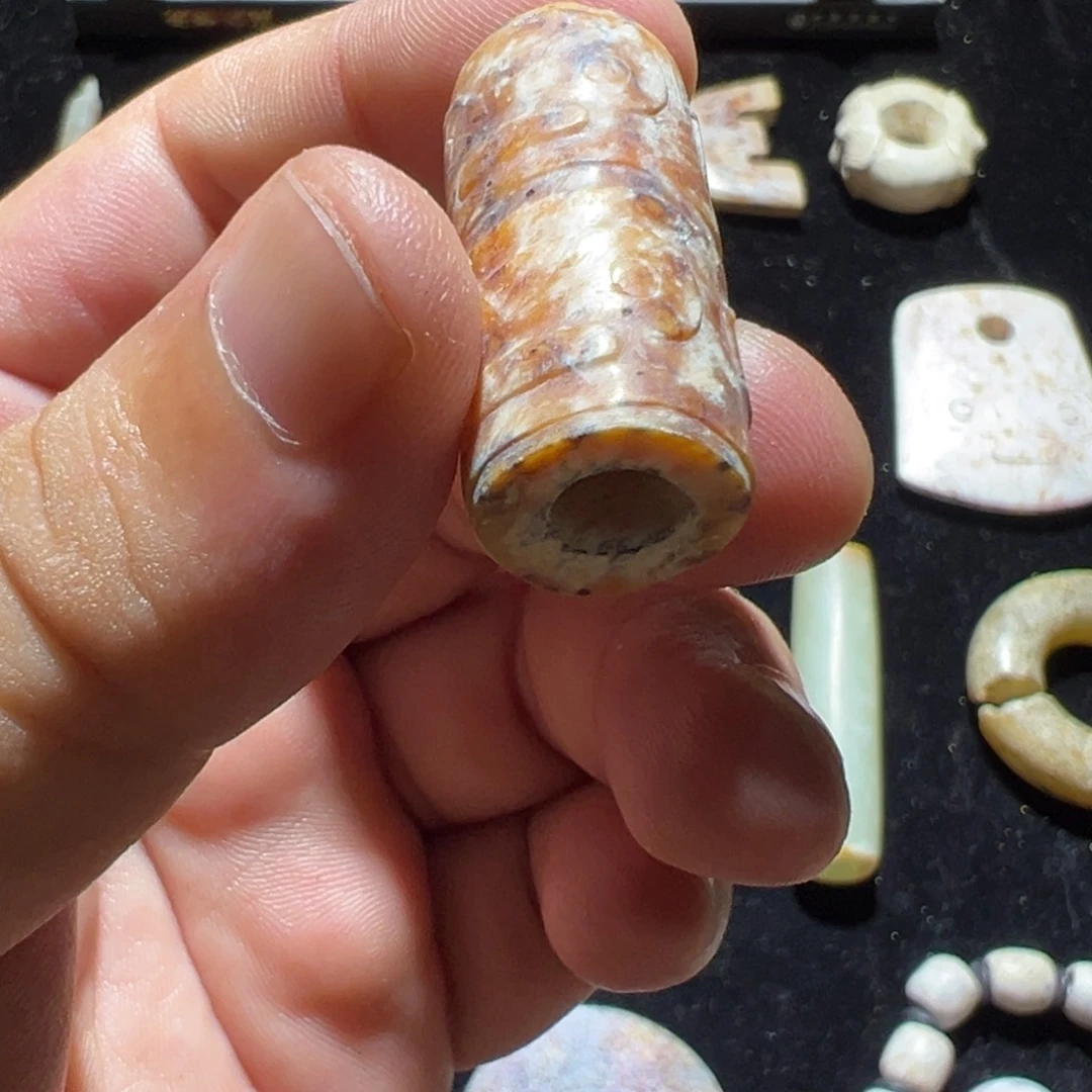 大理石磁石W****语兽面纹勒子