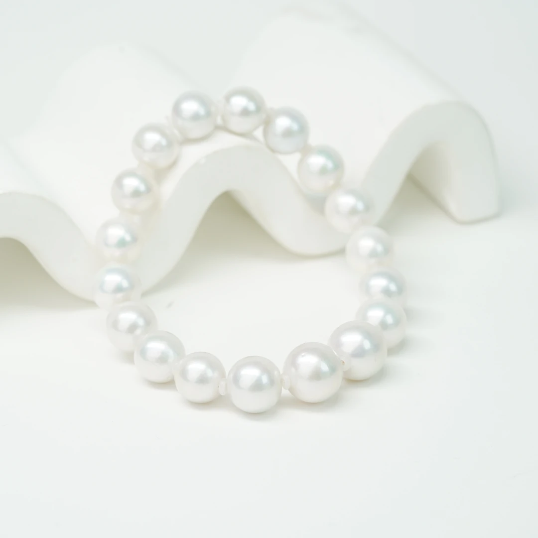 【小北好物】淡水珍珠手串尺寸约9mm18粒【多样性发一件】QH15X394