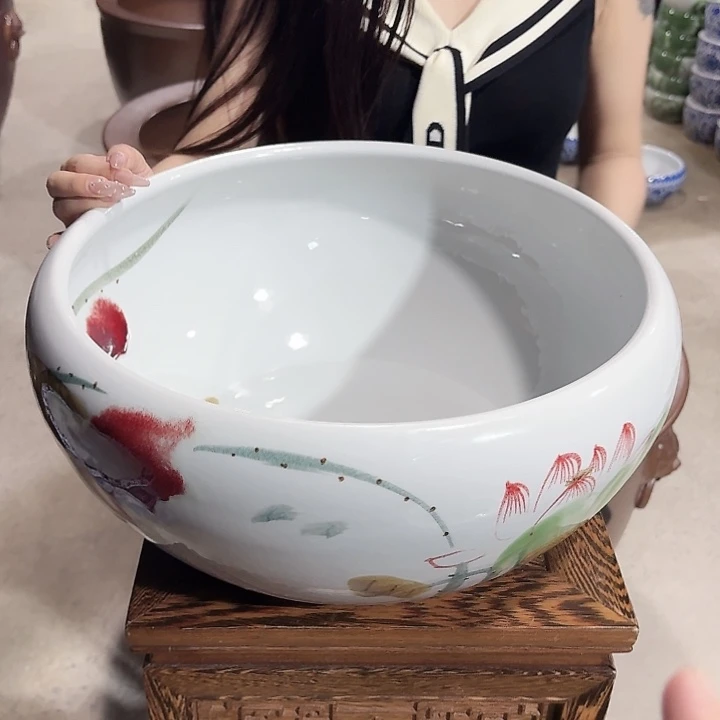 瓷片口径40厘米 高度20厘米