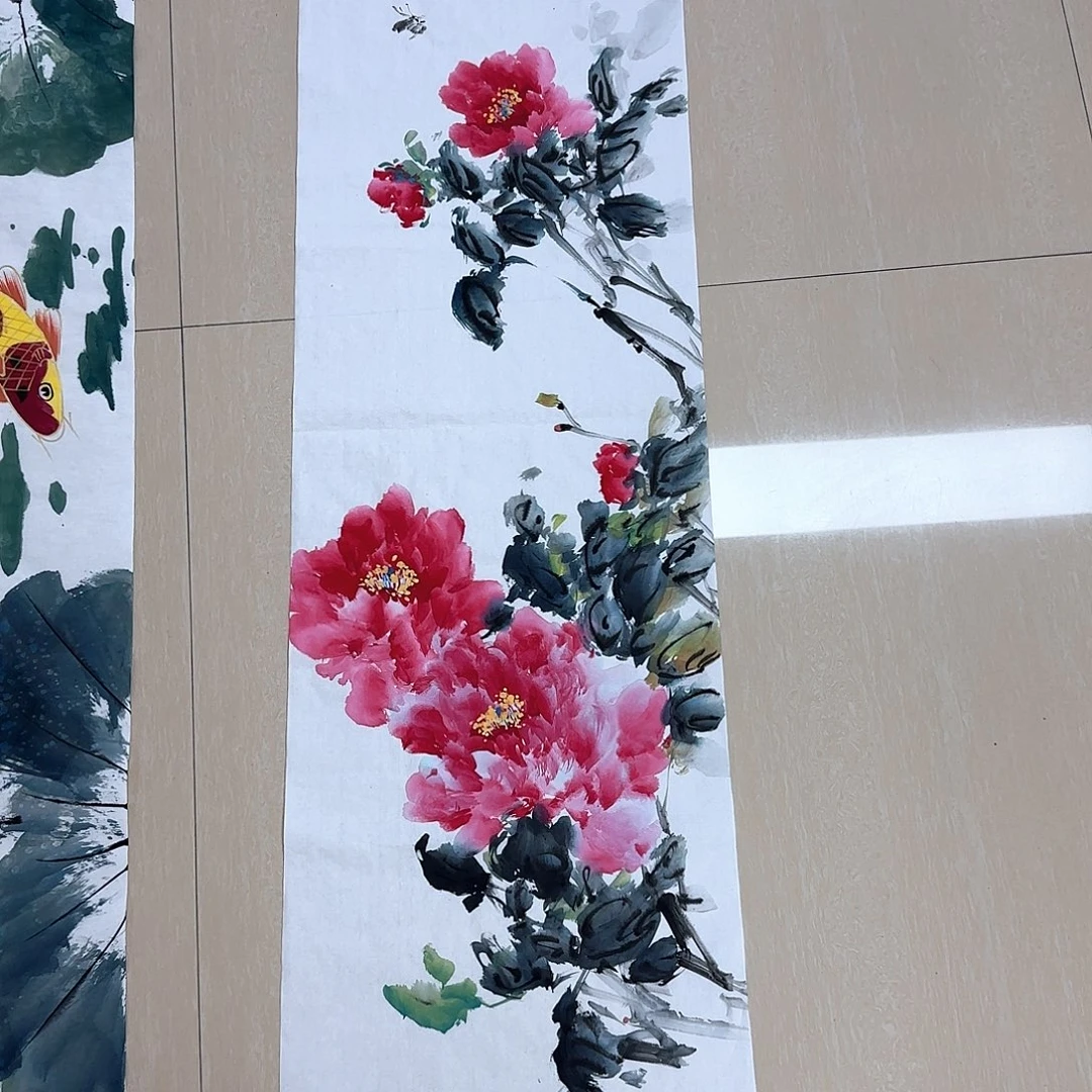 国画国画作品展。国画