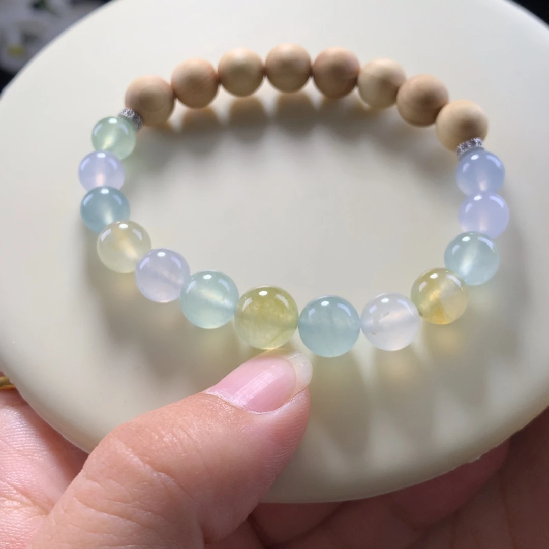 未镶嵌手串翡翠拾花酿春