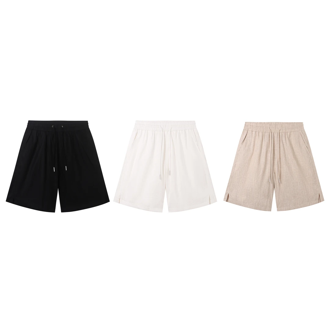 【月光夏曲-简系列】密实不透苎麻短裤2025夏季新款短裤