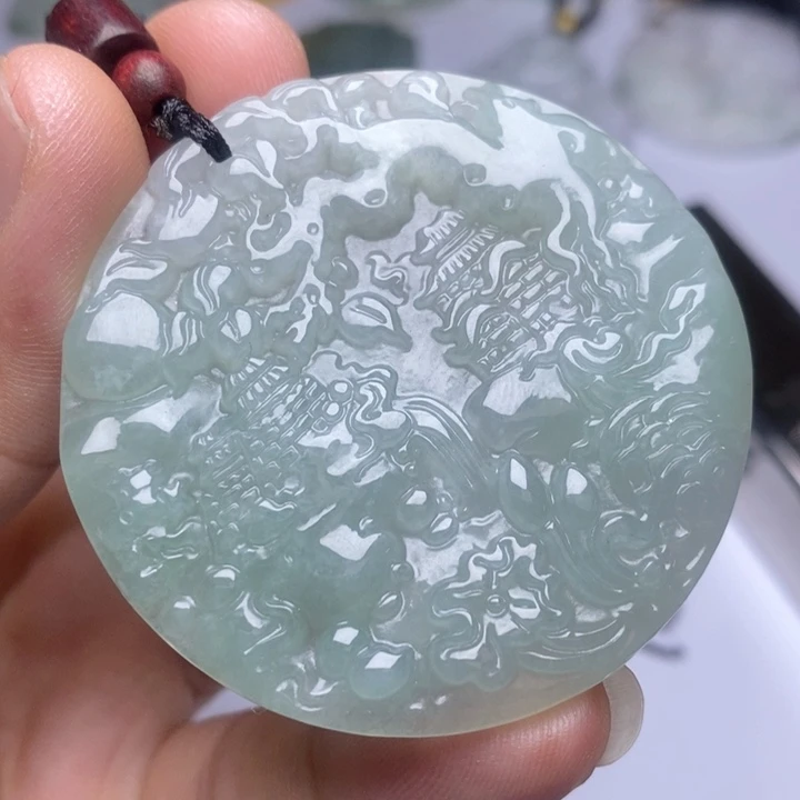 颈饰未镶嵌翡翠翡翠