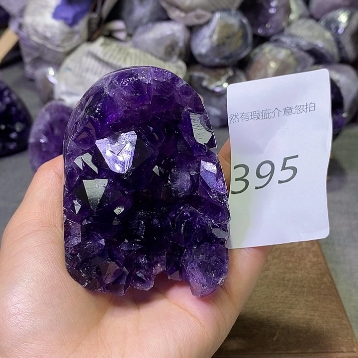 未镶嵌珠宝半成品紫晶