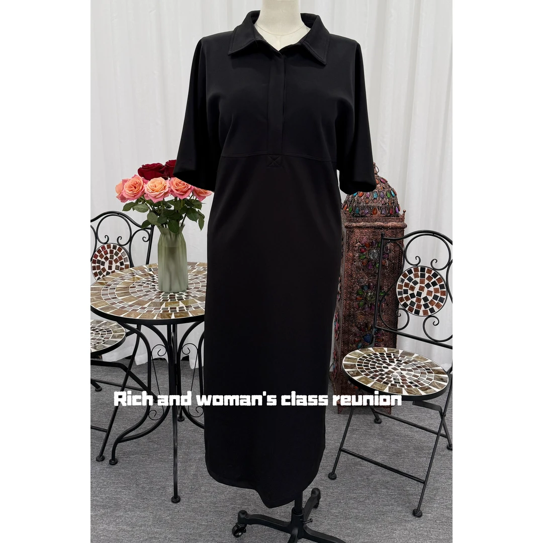 D 春夏季新款大码显瘦连衣裙【现货】