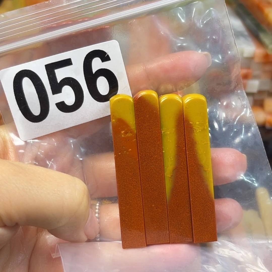 問***玉青田石印石老挝石牙签