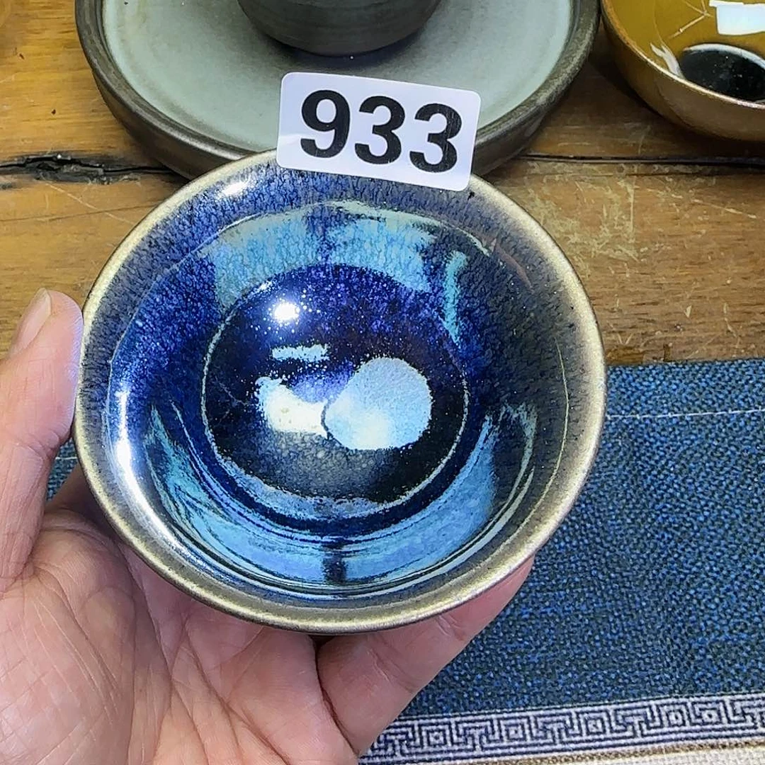 茶盏建盏杯建盏龙窑柴烧杯