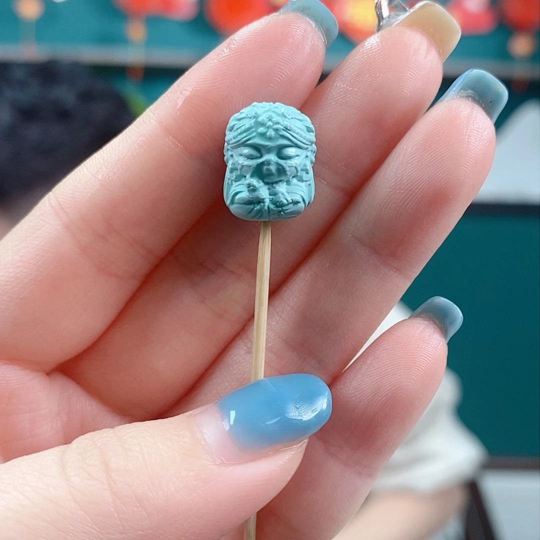 绿松石珠宝奇石未镶嵌