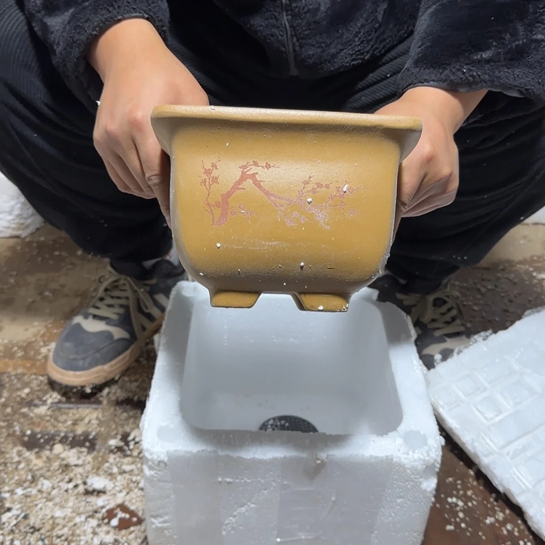 紫砂花盆口径18.13口径