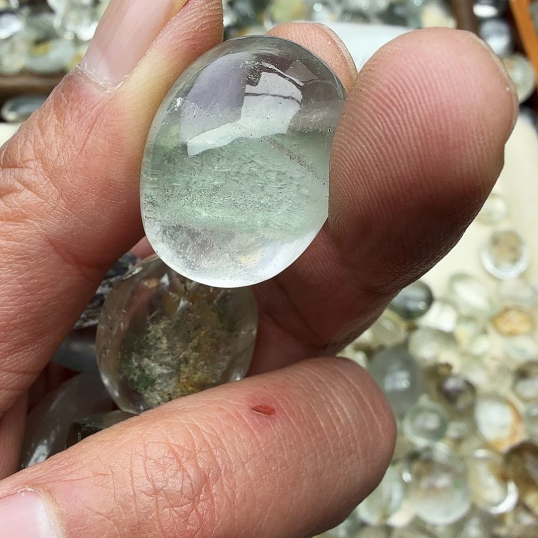 十***片水晶珠宝半成品未镶嵌