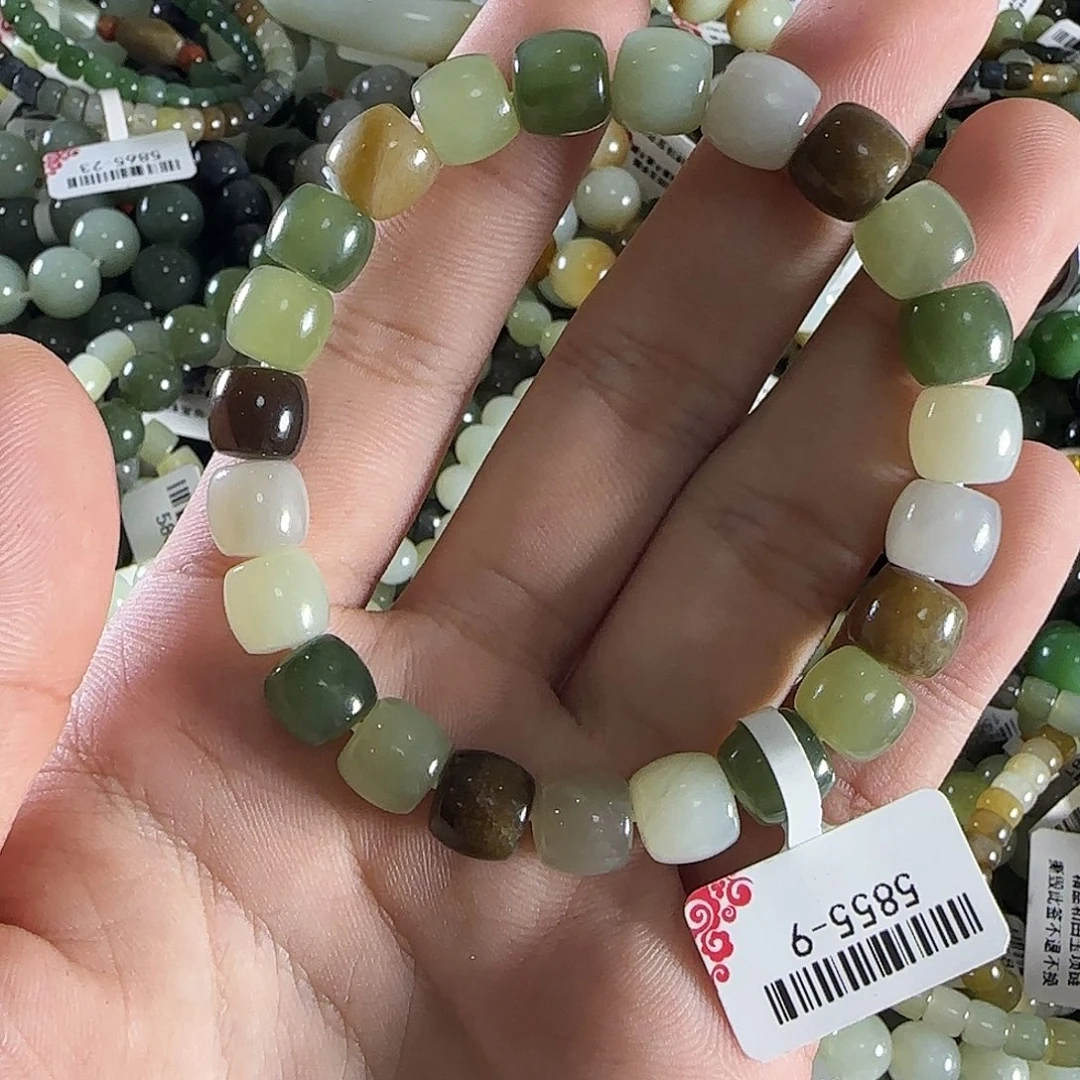 和田玉手链未镶嵌326