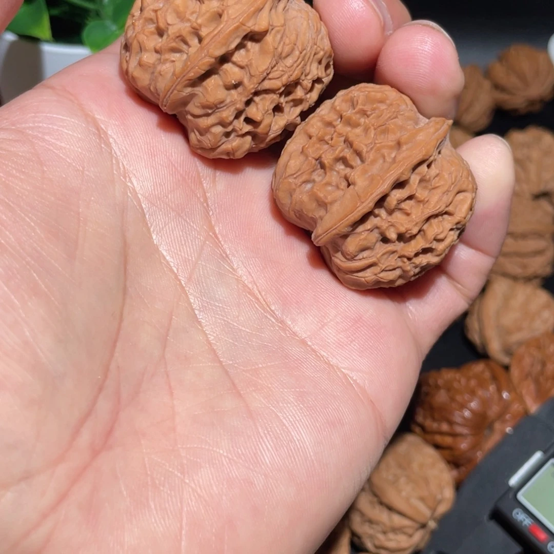 文玩核桃把件崔*铭33野核