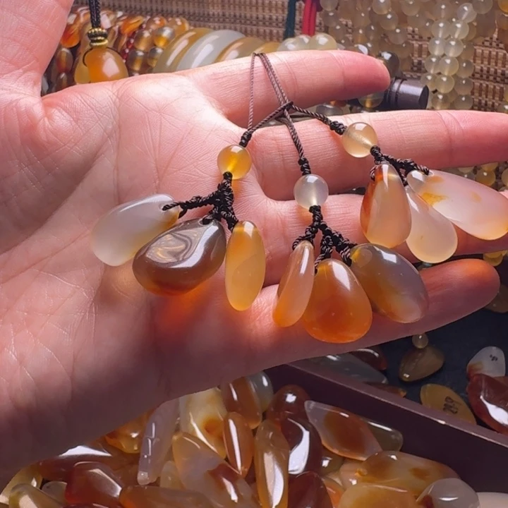 阿***布玛瑙/玉髓合金颈饰001