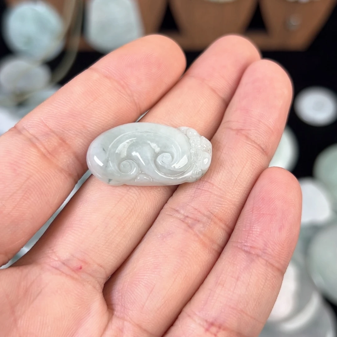 翡翠未镶嵌颈饰多样性发其一 天然A货翡翠0068