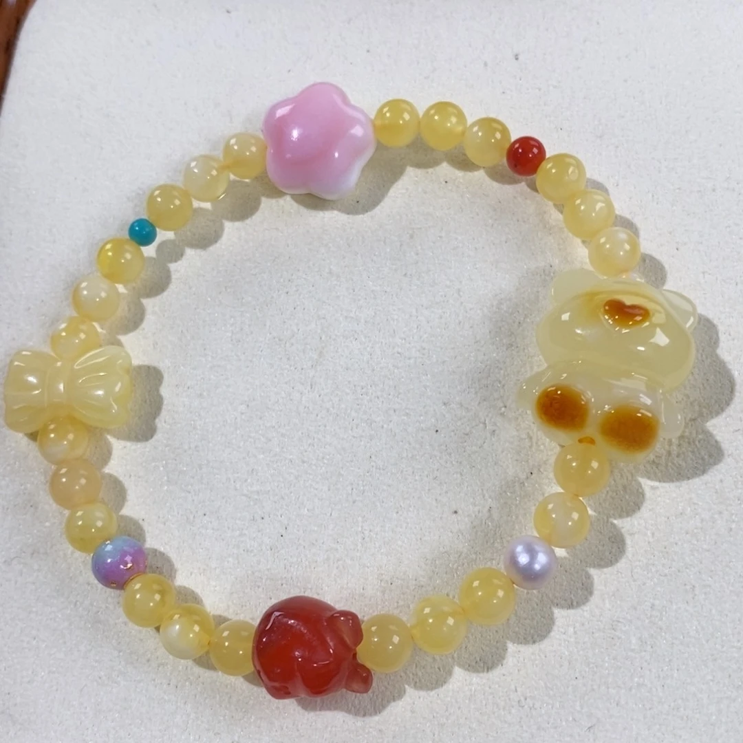 【闪购商品】未镶嵌琥珀裸石定制