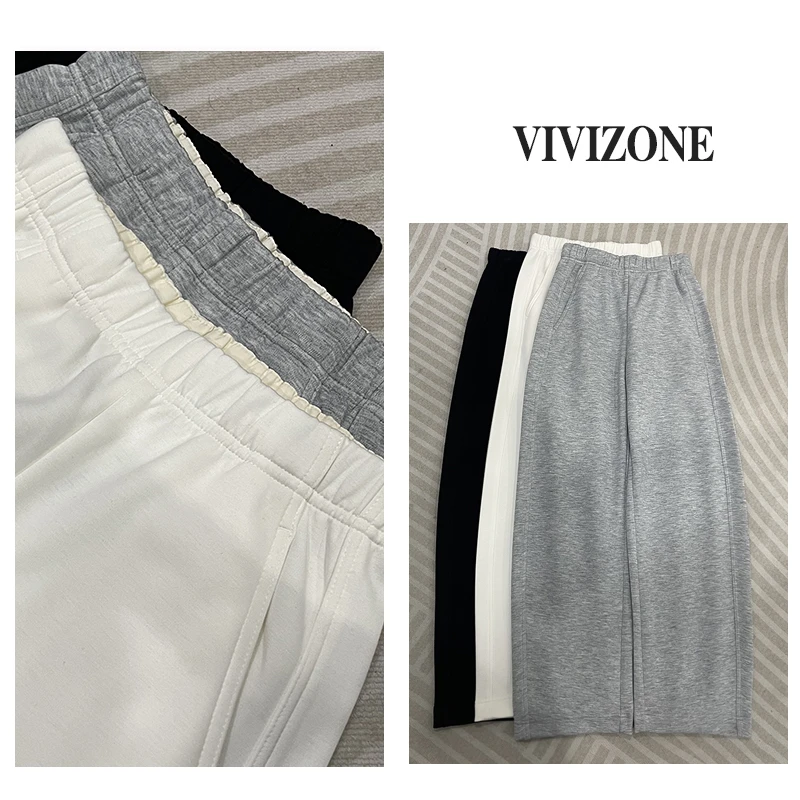 小vi推荐 ROW家高货 天丝羊毛 香蕉裤女2025春高腰垂感休闲弯刀裤
