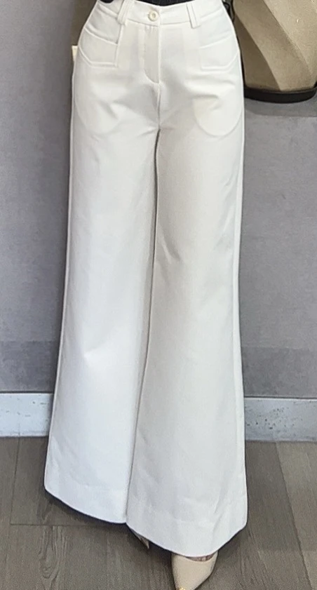 【女王定制】高定阔腿牛仔裤