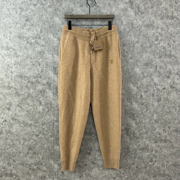 未使用 BURBERRY/博柏利 Burberry驼色TB羊绒长裤