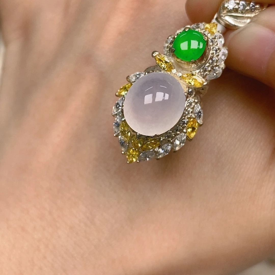 翡翠戒指未镶嵌翡翠