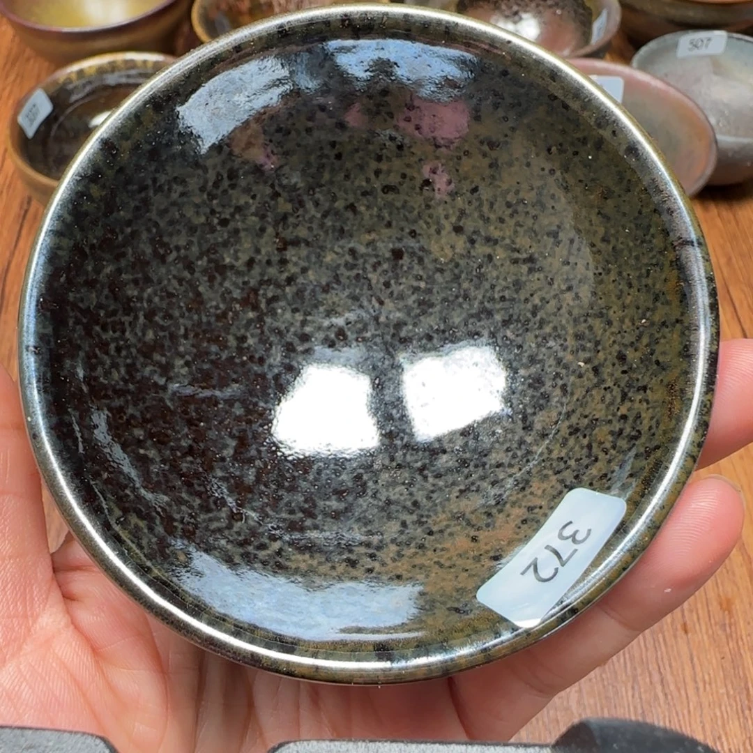 茶烧建盏茶盏茶杯372
