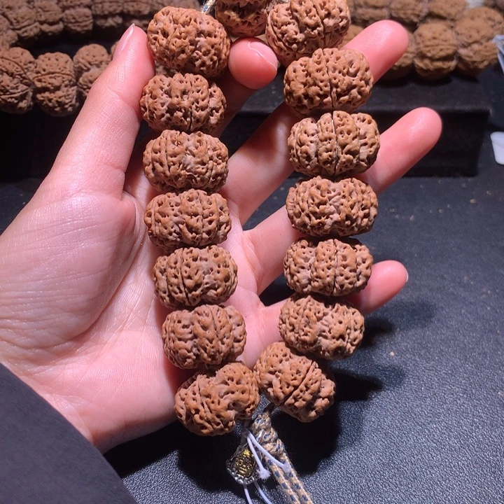 虚***8金刚菩提手串25+飞碟定制